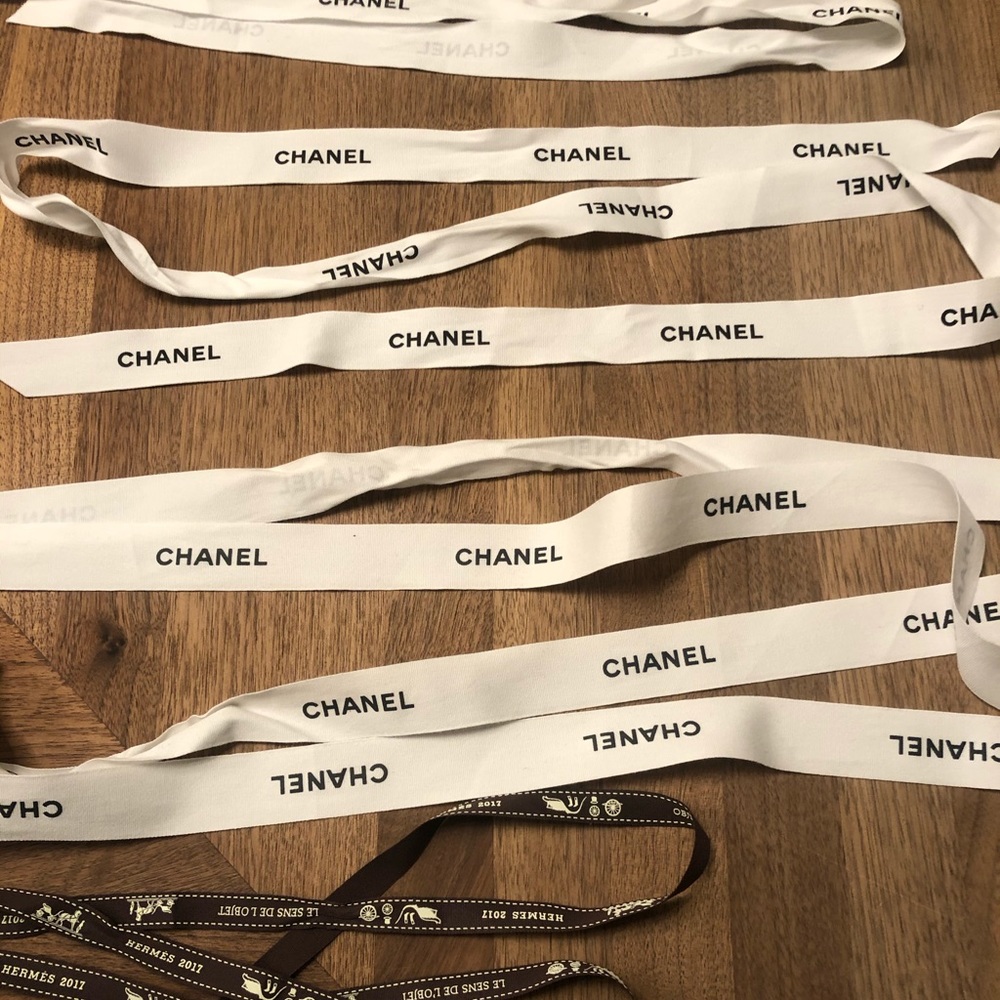 Authentic Chanel Fabric Ribbon
